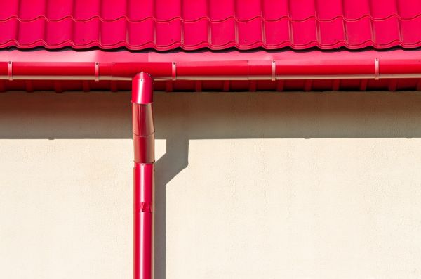 Barn Downspout Installation in Wooster