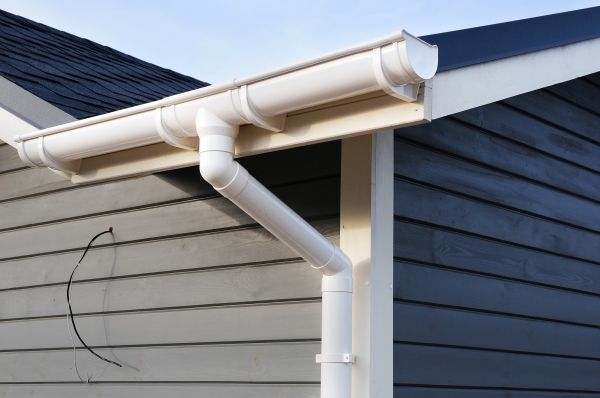 PVC Rain Gutter Installation in Wooster