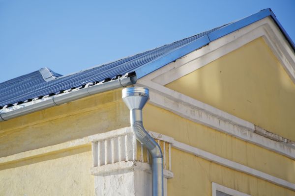 Steel Downspout Installation in Wooster