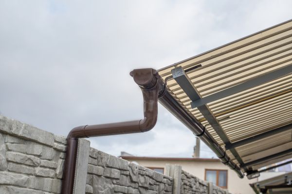 Plastic Downspout Installation in Wooster
